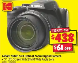 JB Hi-Fi Az528 16mp 52x optical zoom digital camera offer