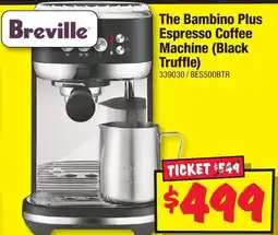 JB Hi-Fi The bambino plus espresso coffee machine offer