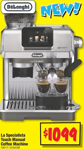 JB Hi-Fi La specialista touch manual coffee machine offer