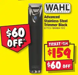 JB Hi-Fi Advanced stainless steel trimmer black offer