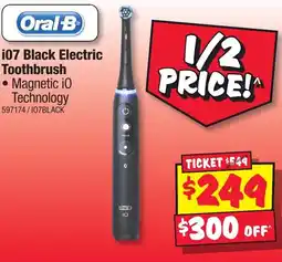 JB Hi-Fi I07 black electric toothbrush offer