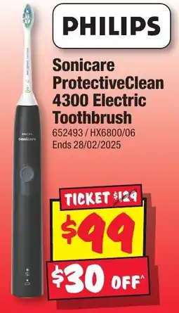 JB Hi-Fi Sonicare protectiveclean 4300 electric toothbrush offer