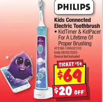 JB Hi-Fi Kids connected electric toothbrush offer