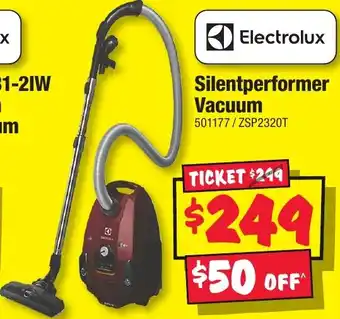 JB Hi-Fi Silentperformer vacuum offer