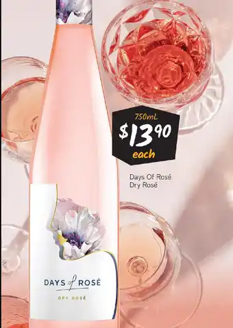 Cellarbrations Days of rosé dry rosé offer