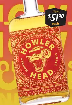 Cellarbrations Howler Head offer