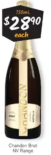 Cellarbrations Chandon brut nv range offer