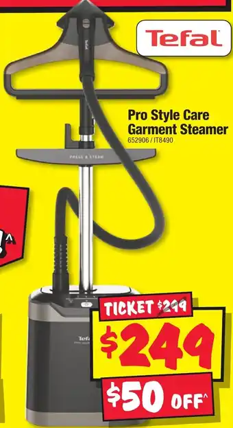 JB Hi-Fi Pro style care garment steamer offer