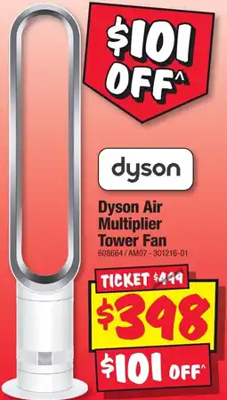 JB Hi-Fi Dyson air multiplier tower fan offer