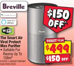 JB Hi-Fi The smart air viral protect max purifier offer