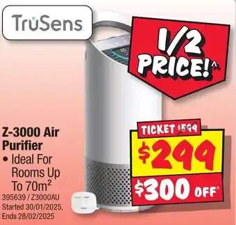 JB Hi-Fi Z-3000 air purifier offer