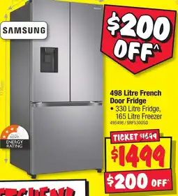 JB Hi-Fi 498 litre french door fridge offer