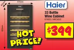 JB Hi-Fi 33 bottle wine cabinet offer