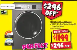 JB Hi-Fi 10kg front load washer offer