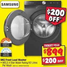 JB Hi-Fi 9kg front load washer offer