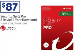 Officeworks Security suite pro 3 device 1 year download offer