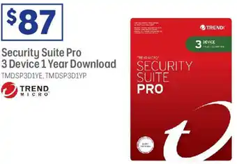 Officeworks Security suite pro 3 device 1 year download offer