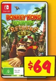 JB Hi-Fi Donkey kong country returns HD offer