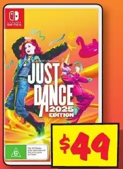 JB Hi-Fi Just dance 2025 edition offer