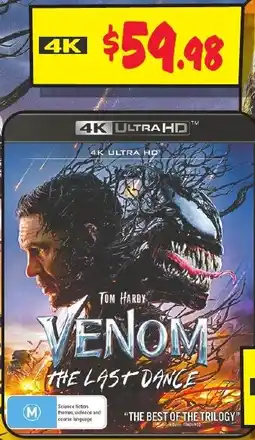 JB Hi-Fi Venom offer