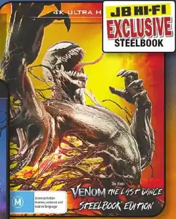 JB Hi-Fi Venom the last dance steelbook edition offer