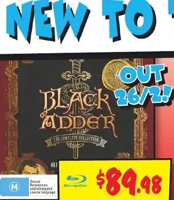 JB Hi-Fi Black Adder offer