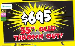 JB Hi-Fi 55" 4k qled smart tv offer