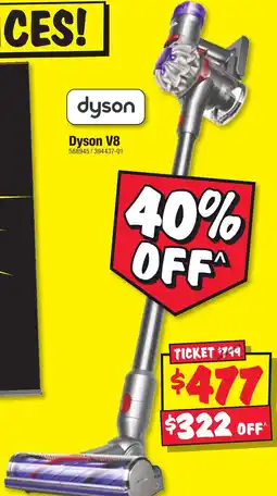 JB Hi-Fi Dyson v8 offer