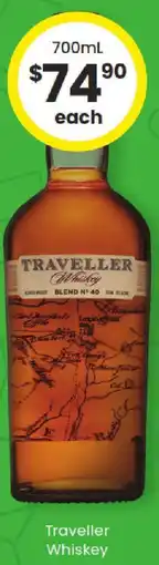 The Bottle O Traveller whiskey offer