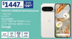 Officeworks Pixel 9 pro 128gb unlocked smartphone offer