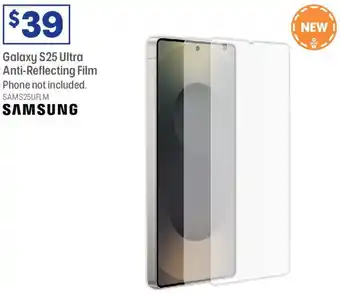 Officeworks Galaxy s25 ultra anti-reflecting film offer