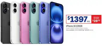 Officeworks Iphone 16 128gb offer