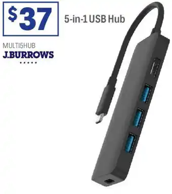 Officeworks 5-in-1 USB Hub offer