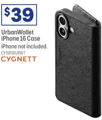 Officeworks Urbanwallet iphone 16 case offer