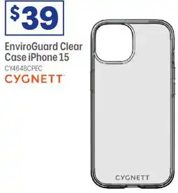 Officeworks EnviroGuard Clear Case iPhone 15 offer