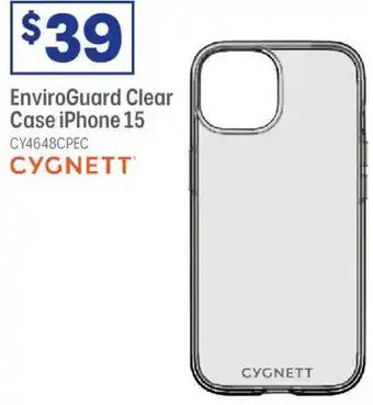 Officeworks EnviroGuard Clear Case iPhone 15 offer