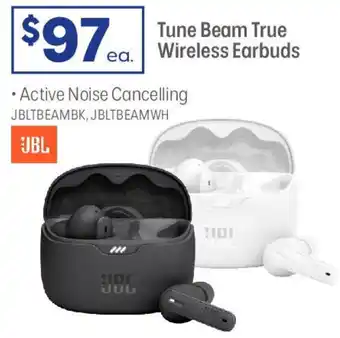 Officeworks Tune beam true wireless earbuds offer