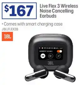 Officeworks Live Flex 3 Wireless Noise Cancelling Earbuds offer