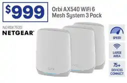 Officeworks Orbi AX540 WiFi 6 Mesh System offer