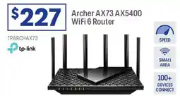 Officeworks Archer AX73 AX5400 WiFi 6 Router offer