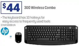 Officeworks 300 Wireless Combo offer