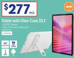 Officeworks Tablet with Clear Case 10.1 offer