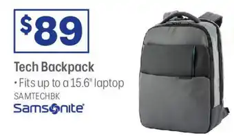 Officeworks Tech Backpack offer