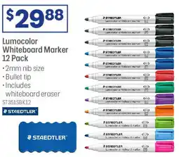 Officeworks Lumocolor Whiteboard Marker offer