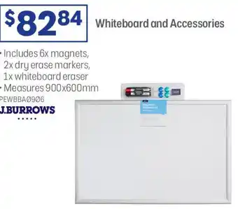 Officeworks Whiteboard and Accessories offer