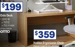 Officeworks Oslo Desk offer