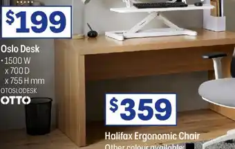 Officeworks Oslo Desk offer