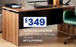 Officeworks Ashton Executive Desk offer