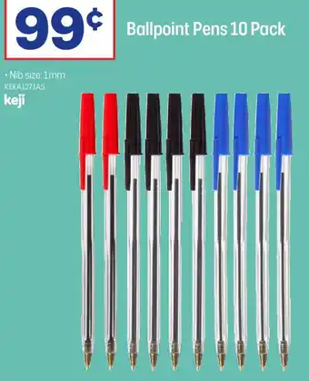 Officeworks Ballpoint Pens offer