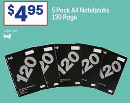 Officeworks A4 Notebook offer